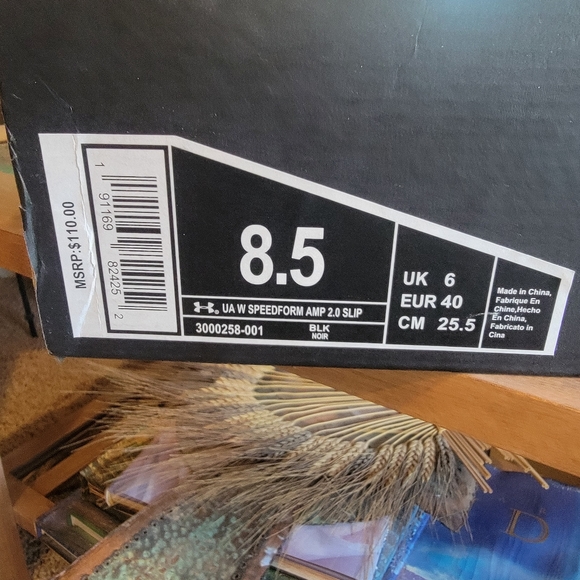 New Under Armour Speedform AMP 2.0 Slip On Shoes Size 8.5 (Womens) - Picture 5 of 6